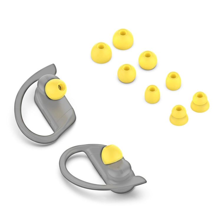 Wireless Earphone Silicone Ear Caps for Huawei Earphones Upgrade Kit (Yellow)