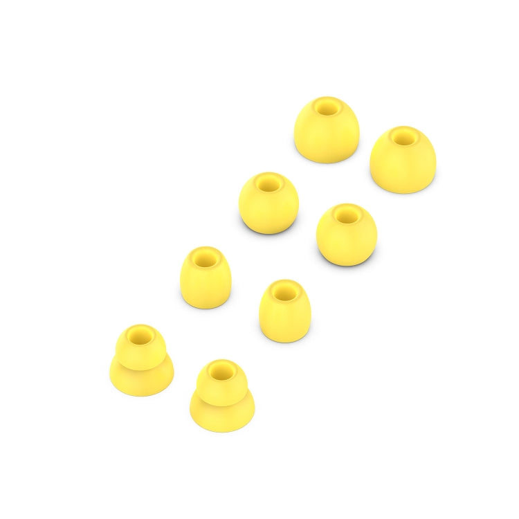 Wireless Earphone Silicone Ear Caps for Huawei Earphones Upgrade Kit (Yellow)