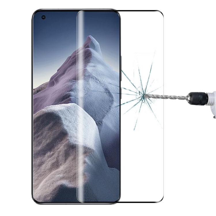 3D Curved Edge Tempered Glass Screen Protector for Xiaomi Mi 11 Ultra