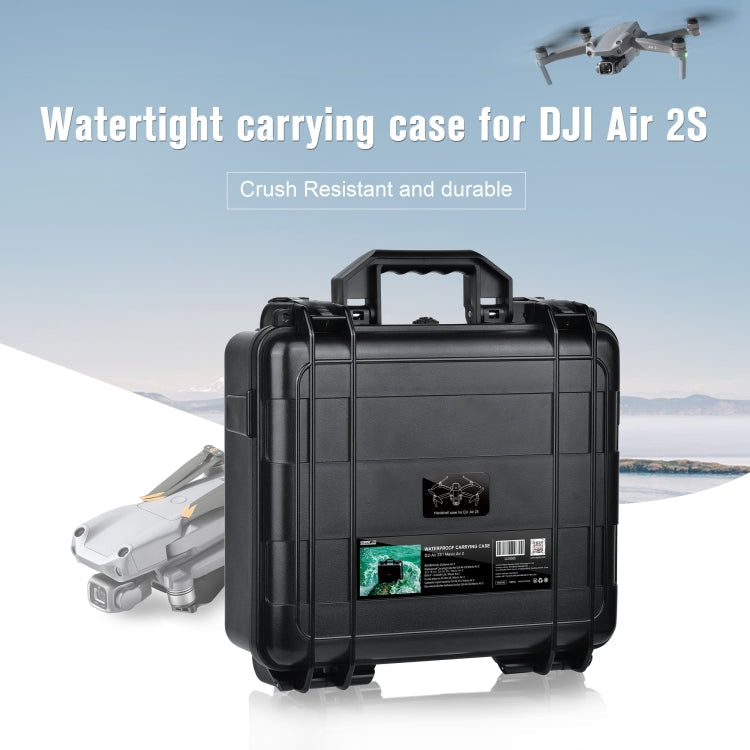Waterproof Shockproof Storage Box for DJI Air 2S / Air 2 (Black)