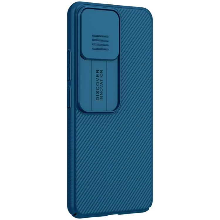 NILLKIN Black Mirror Series PC Camshield Case for Xiaomi Mi 11 Lite 4G / 5G (Blue)