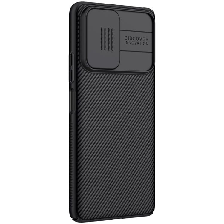 NILLKIN Black Mirror Series PC Camshield Case for Xiaomi Redmi Note 10 Pro/10 Pro Max - Full Coverage, Dust-proof, Scratch Resistant (Black)
