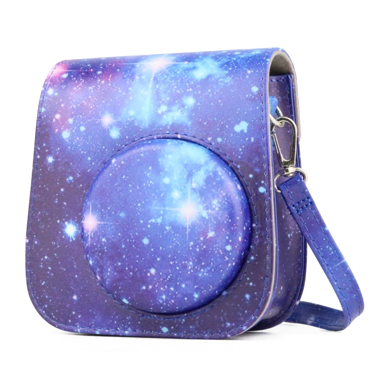 Camera Bag with Shoulder Strap for Fujifilm Instax Mini 11 - Shining Starry Sky Design