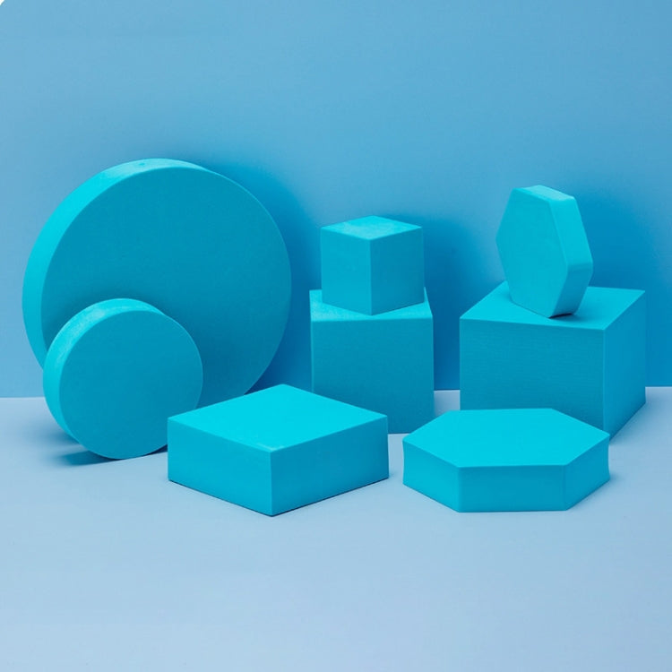 Blue Lake Geometric Foam Prop Set for Professional Photography