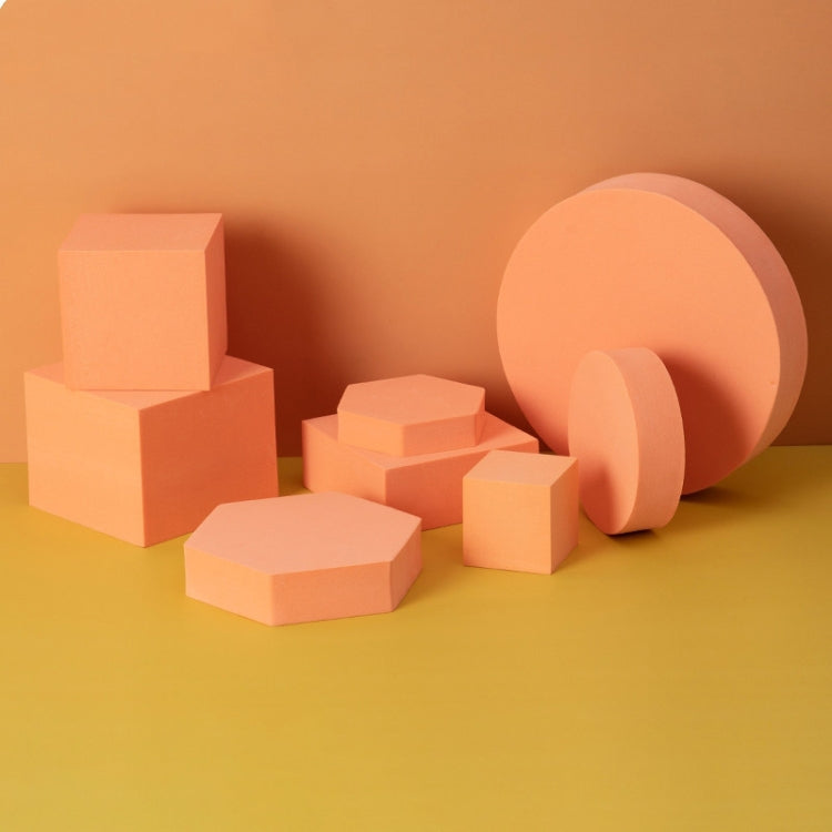 Versatile 8 in 1 Orange Geometric Cube Photography Props