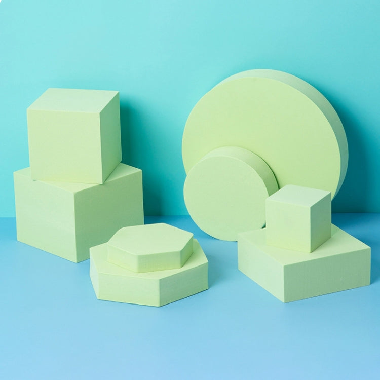Versatile 8 in 1 Geometric Cube Photography Props Set (Green)