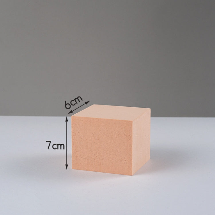 Solid Color Cuboid Foam Photography Prop (Flesh Color)
