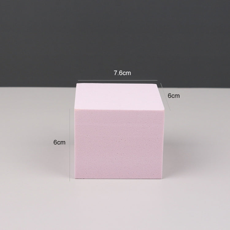 Pink Geometric Cube Photography Props for Table Shooting