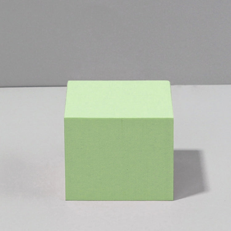 Green Cuboid Foam Props for Photography Background