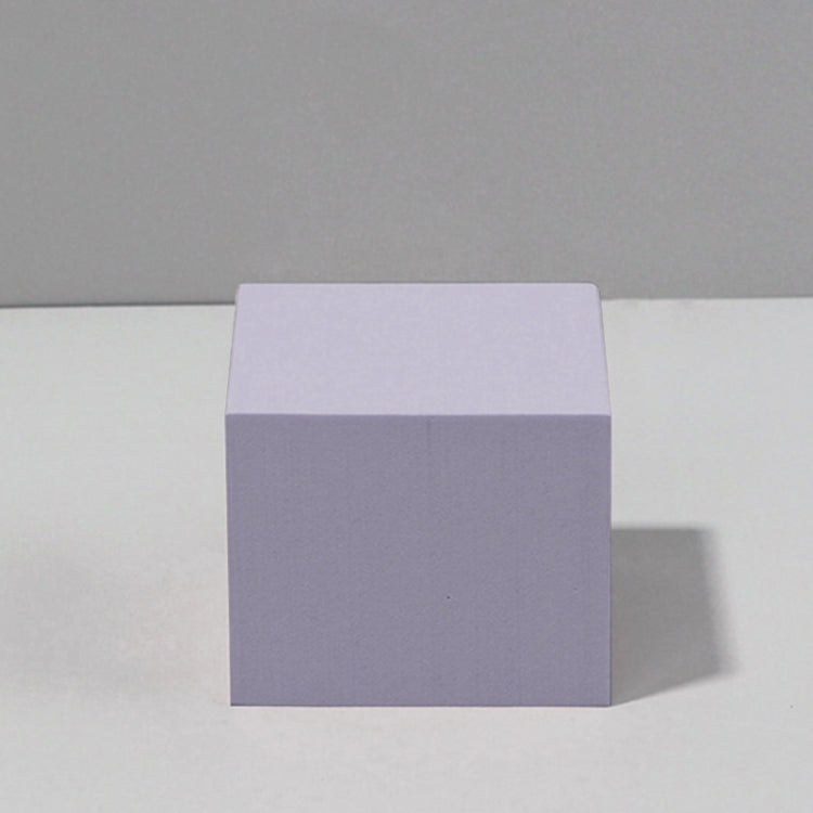 Purple Cuboid Foam Photography Props for Flatlay Photos