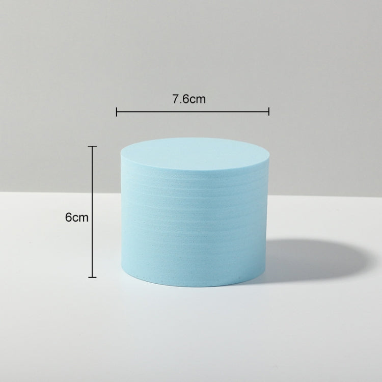 Light Blue Geometric Cube Photography Foam Prop
