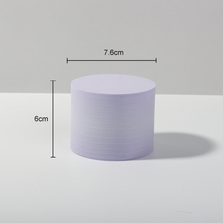 Purple Cylinder Geometric Cube Photo Background Foam Props