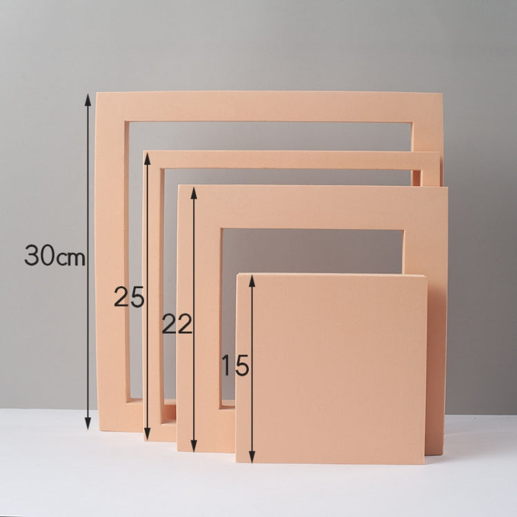 Flesh Color Cube Embedded Combo Kits Geometric Cube Solid Color Photography Background Props