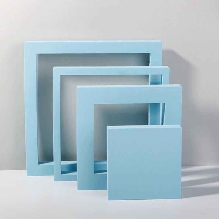 Geometric Cube Solid Color Photography Kit (Light Blue)