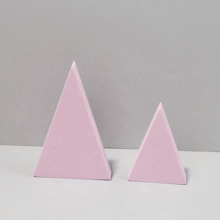 Pink Geometric Cube Photography Props - Set of 2 Triangle Kits
