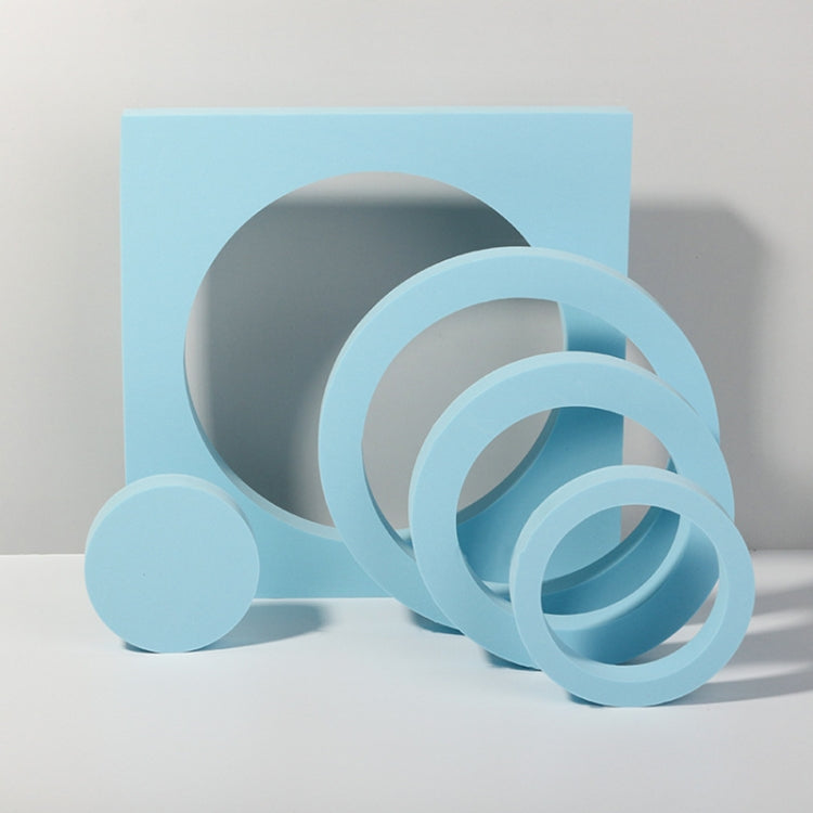 Geometric Cube Photography Background Set (Light Blue)