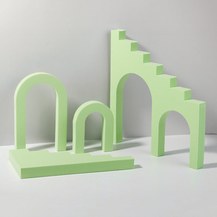 Versatile Ladder Combo Kit for Photography Green Cube Props