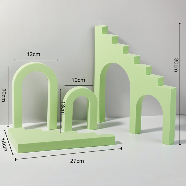 Versatile Ladder Combo Kit for Photography Green Cube Props