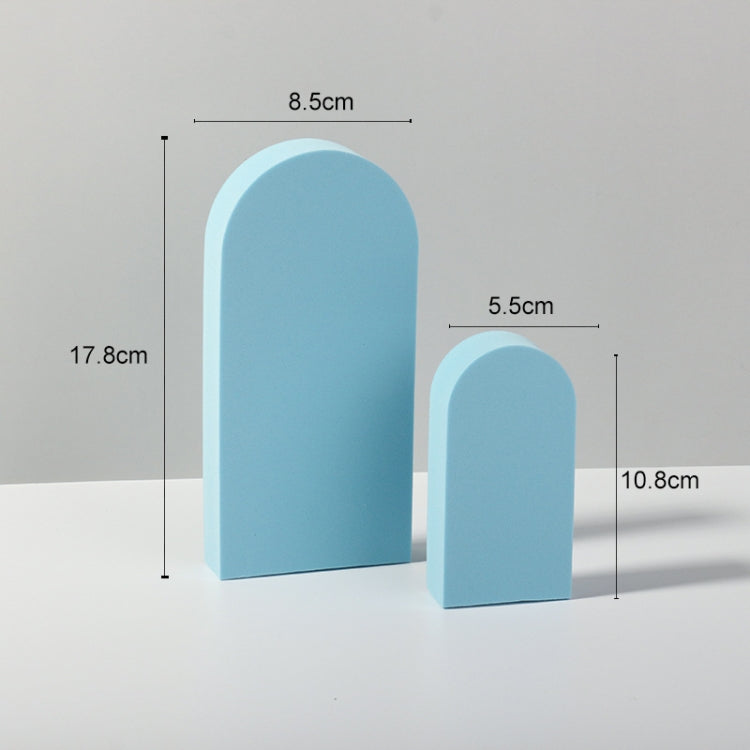 Light Blue Geometric Cube Door Combo Kits for Photography