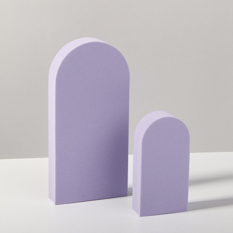 Purple Geometric Cube Photography Door Combo Kits