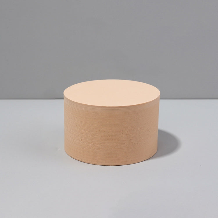 Cylinder Geometric Cube Solid Color Photography Props - Flesh Color