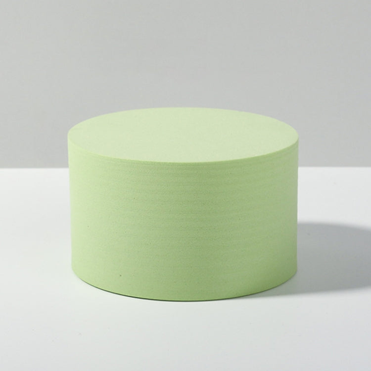Green Geometric Cube Solid Color Photography Background Foam Props