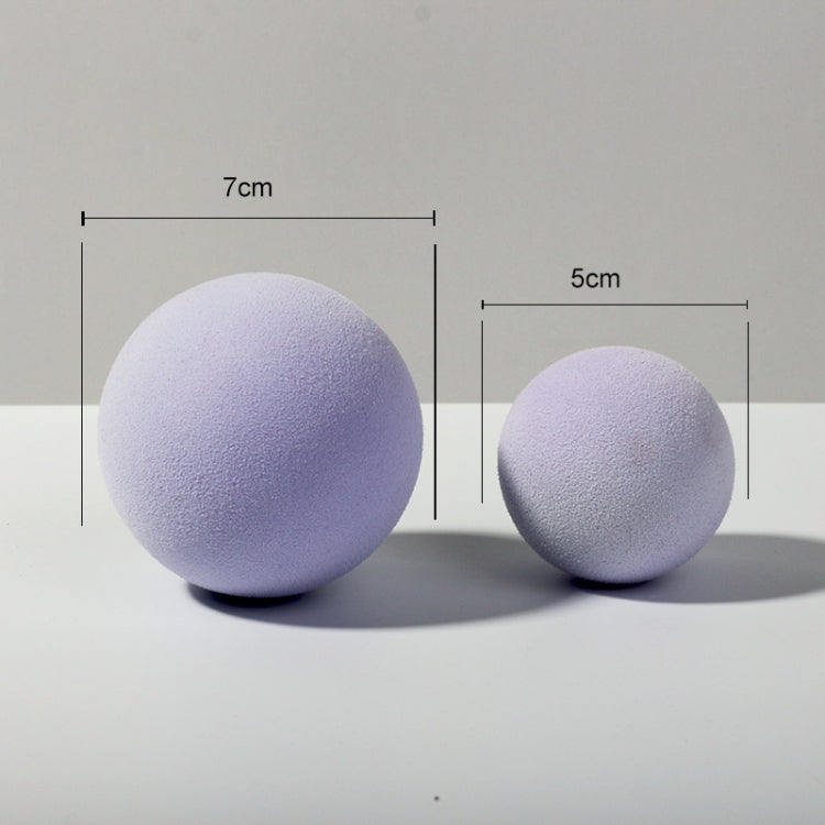 7cm and 5cm Geometric Foam Photography Props (Purple)