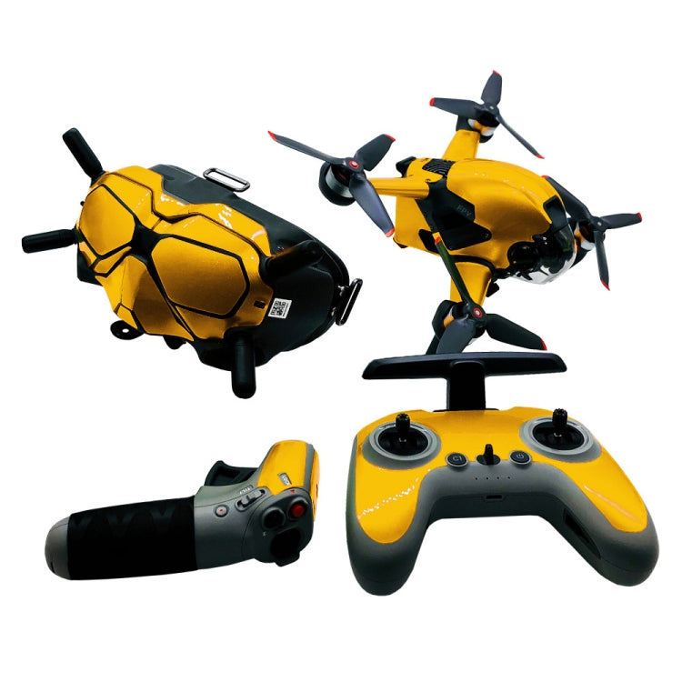 DJI FPV 4 in 1 Waterproof Anti-Scratch Decal Skin Wrap Sticker Kit