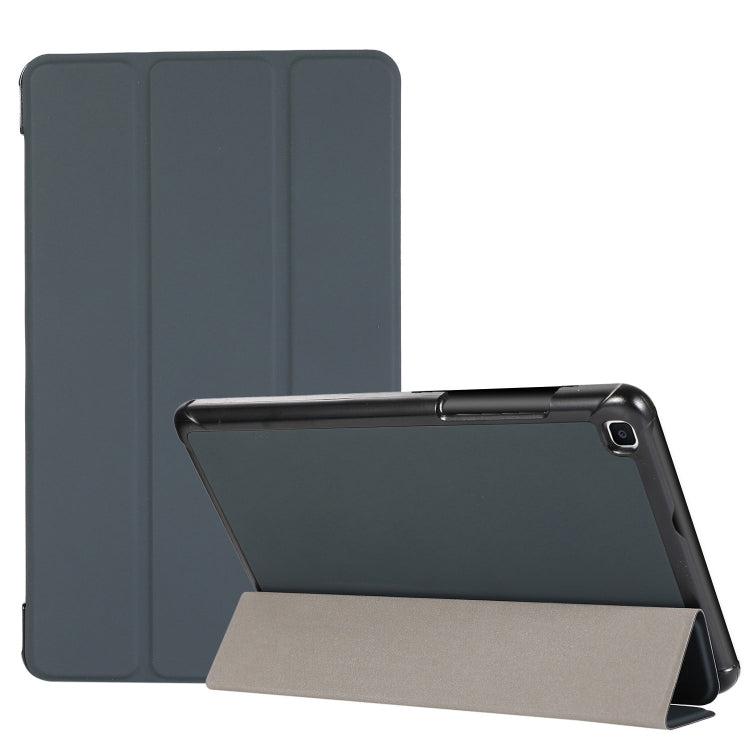 Samsung Galaxy Tab A7 Lite 8.4 T220/225 3-folding Black Leather Case with Holder