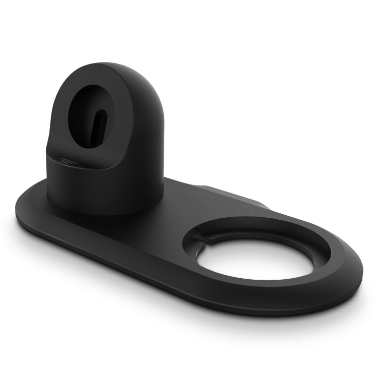 2-In-1 Multi-Function Magsafe Charging Stand Holder for Apple Watch and iPhone - Black