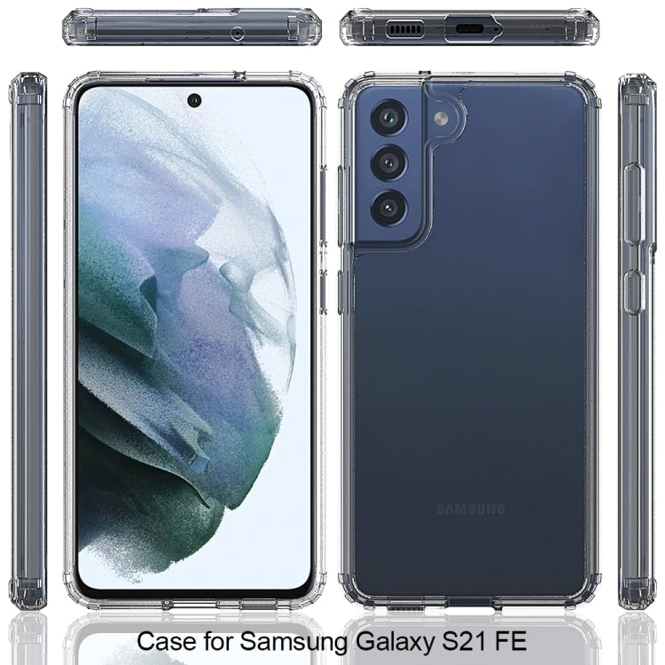 Samsung Galaxy S21 FE 5G Transparent Shockproof Protective Case