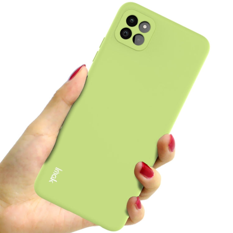 IMAK UC-2 Series Shockproof Full Coverage Soft TPU Case for Samsung Galaxy A22 5G (Green)
