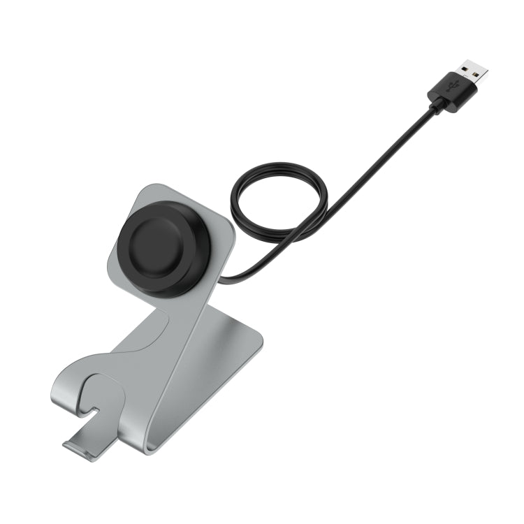 Metal Magnetic Charger Holder for Huawei Watch 3 / 3 Pro (Grey)