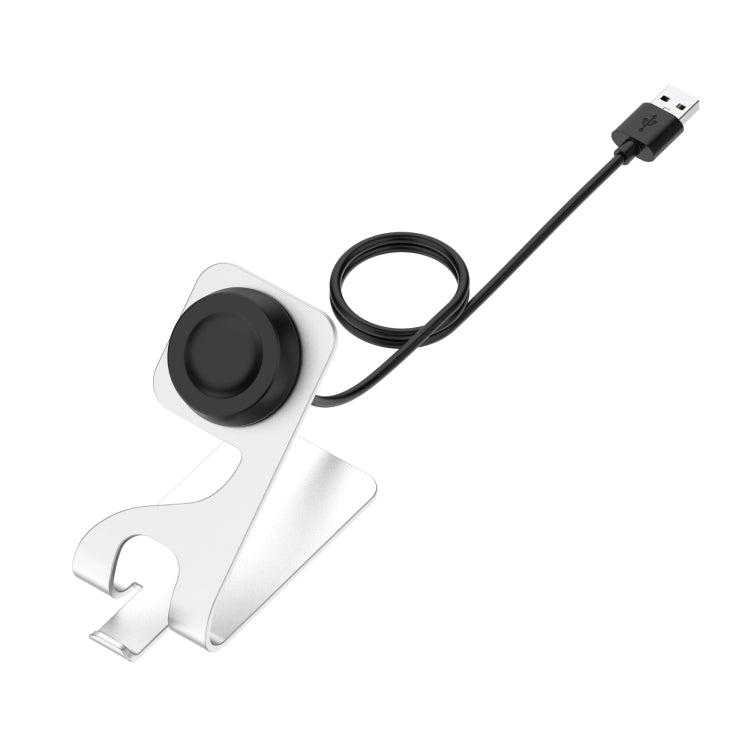 Universal Metal Magnetic Charger Holder for Huawei Watch 3 / 3 Pro (Silver)