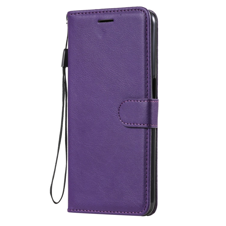 5G Purple Leather Case with Multi-Function Features for OPPO A93, A54, A74