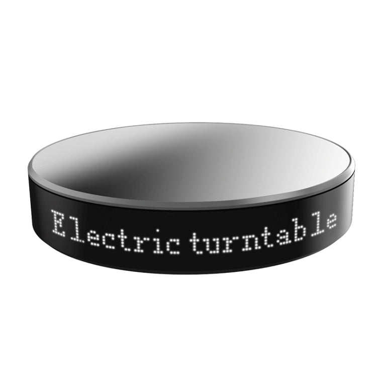 360-Degree Rotating Electric Turntable Mirror Display Stand with Mobile App Control