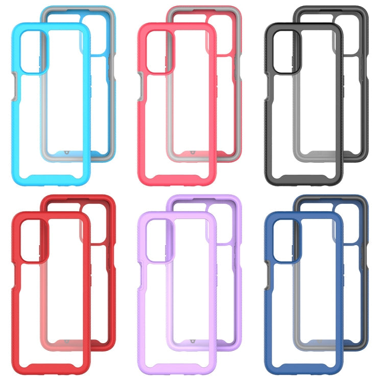 Purple Starry Sky Shockproof Case for OPPO A54 5G / A74 5G