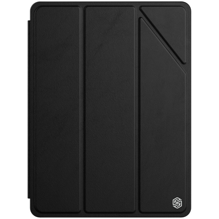 NILLKIN Black Leather Case for iPad 10.2 2021 / 2020 / 2019