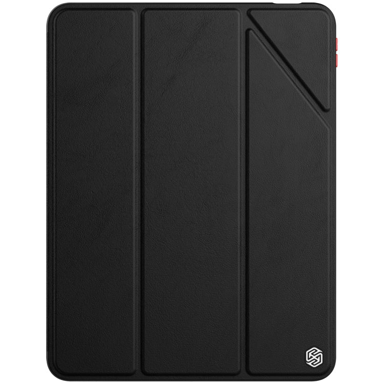 NILLKIN PC + TPU Horizontal Flip Leather Case for iPad Air 10.9 2020 / Air 4 - Black