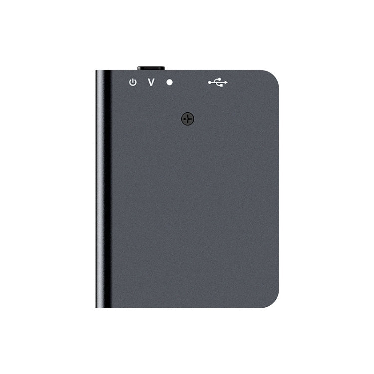 HD Noise Reduction Voice Recorder with 16GB Capacity, Ultra-thin Recording Pen in Black
