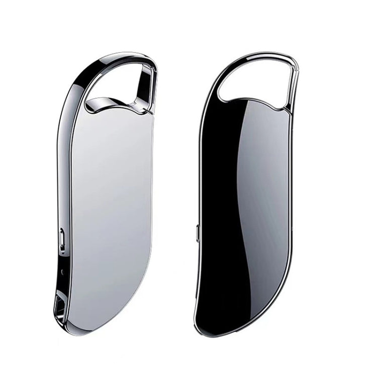 V11 Portable Keychain HD Voice Recorder with 64GB Capacity (Black)