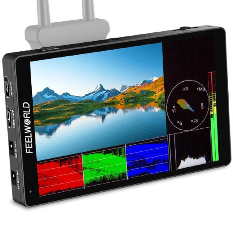 FEELWORLD F7 PRO 7-Inch Touch Camera Monitor with 1920x1200 LCD Screen and 4K HDMI Input