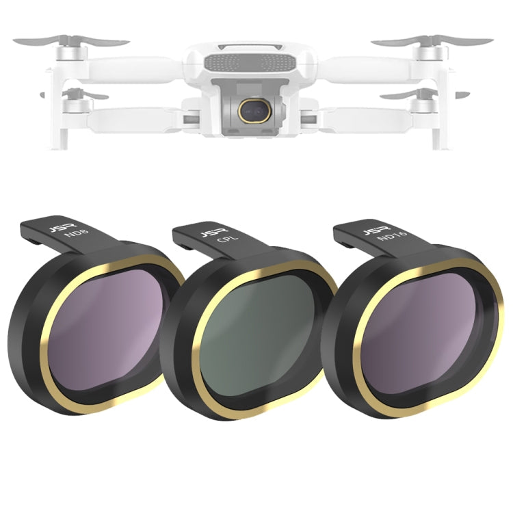 JSR 3-in-1 CPL+ND8+ND16 Lens Filter Kit for FiMi X8 Mini Drone