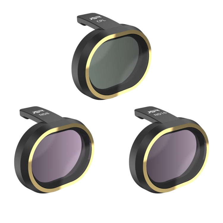 JSR 3-in-1 CPL+ND8+ND16 Lens Filter Kit for FiMi X8 Mini Drone