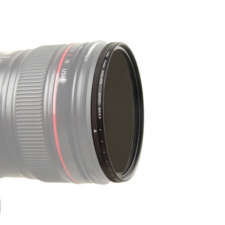 Cuely 72mm ND2-400 Adjustable ND Filter Lens