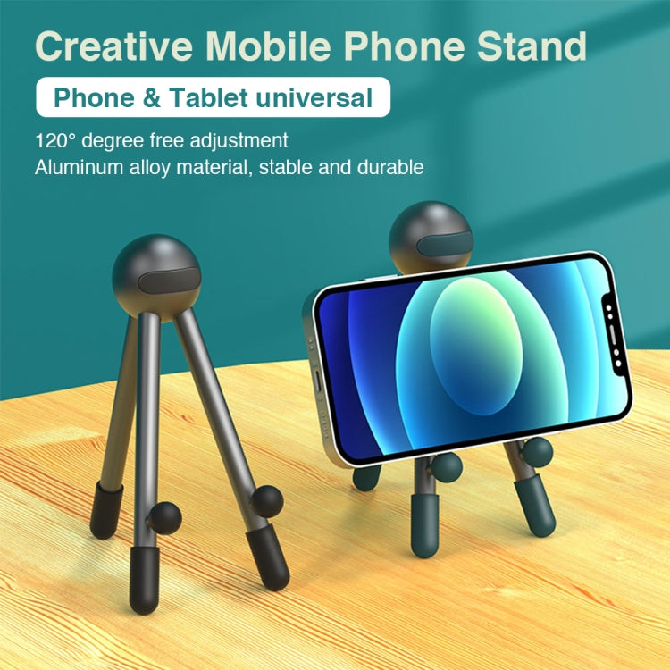 Alien Shape Mobile Phone Desktop Holder Bracket (Green)
