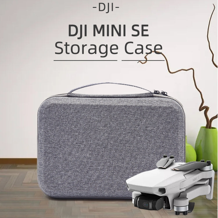 Shockproof Carrying Hard Case for DJI Mini SE - Grey with Black Liner