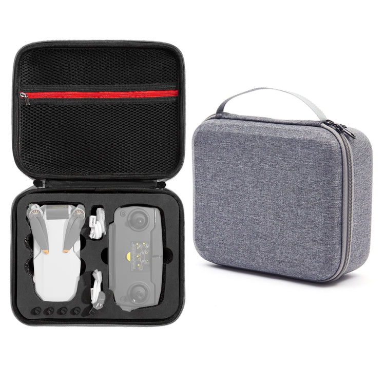 Shockproof Carrying Case for DJI Mini SE with Storage Bag - Grey and Black Liner