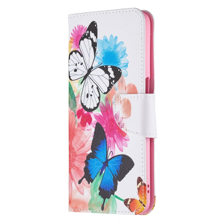 Colorful Butterflies Flip Leather Case for OPPO A74 / A93 / A54 5G