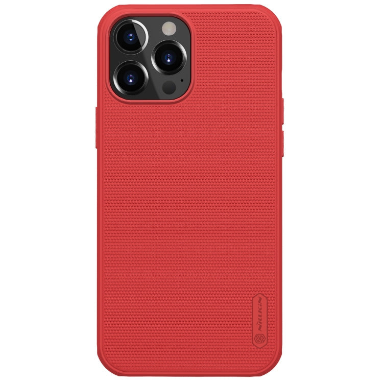 NILLKIN Super Frosted Shield Pro PC + TPU Protective Case for iPhone 13 Pro (Red)